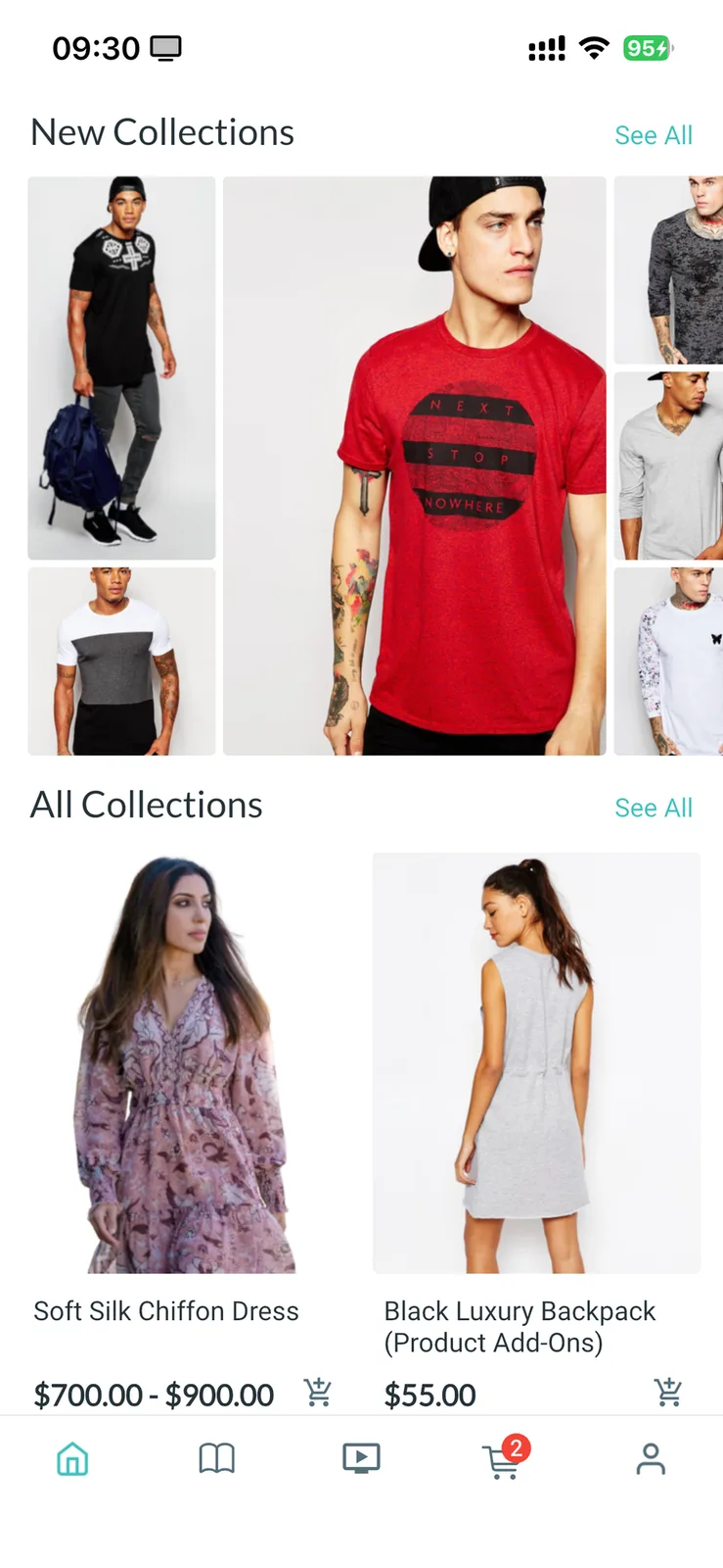 Fluxstore WooCommerce - Flutter E-commerce Full App — Collections