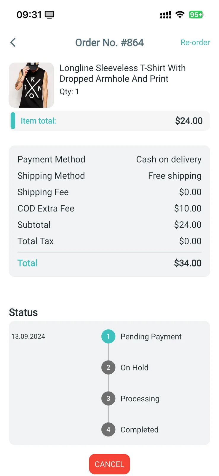 Fluxstore WooCommerce - Flutter E-commerce Full App — Order tracking